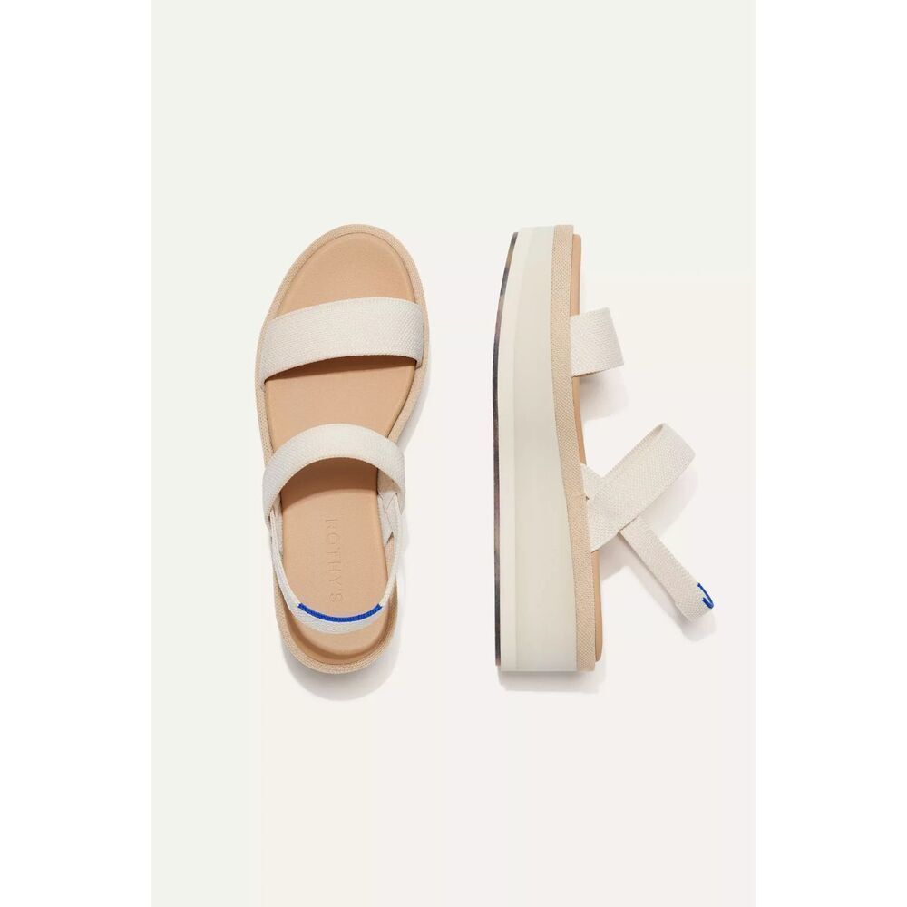 New Rothy's The Light Weight  Wedge  Sandals Size 10 Women's